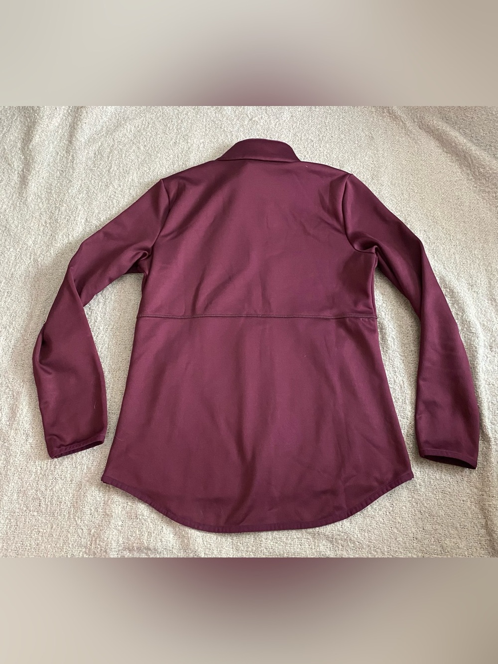 Talbots Plum Zip-Front Utility Jacket - Picture 5 of 5